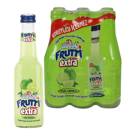 ULUDAG 6 X 250ML FRUTTY EXTRA - LIME