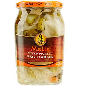 MELIS MIXED PICKLED VEGETABLES 720 ml