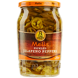 720G MELIS PICKLED JALAPENO PEPPERS