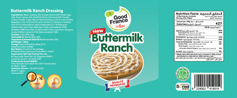 Good France Buttermilk Ranch Sauce 200ml