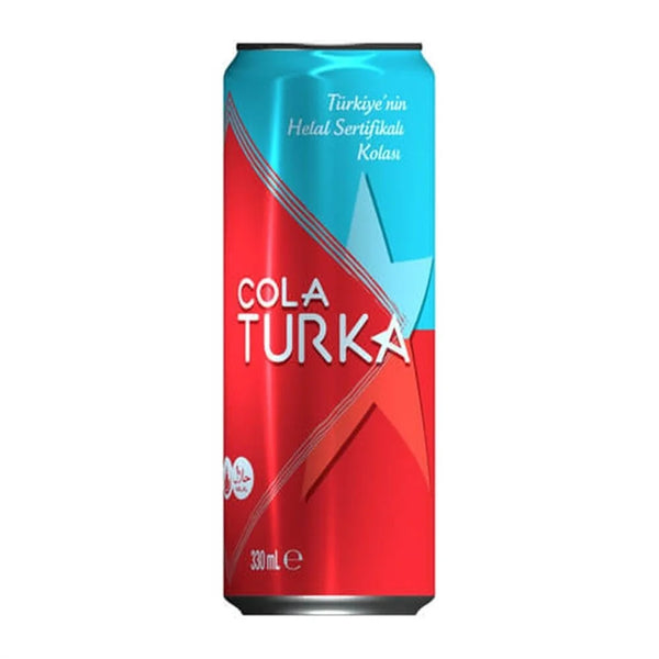 330ML X 24 CANS COLA TURKA - Seggaf Pte. Ltd.