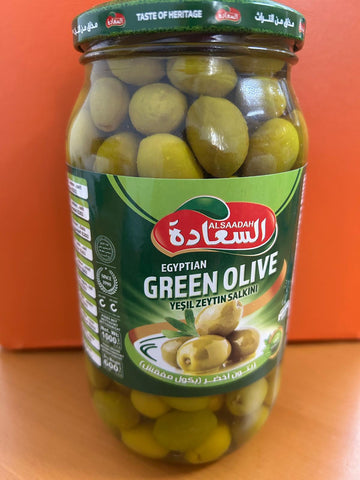 1kg Al Sa'adah Green Olives