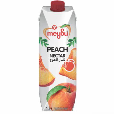 1L Meysu PEACH NECTAR / SEFTALI NEKTARI