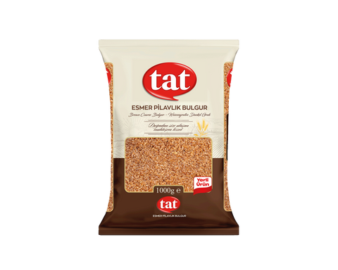 1kg Tat Coarse Brown Bulghur (Esmer Pilavlik Bulghur)
