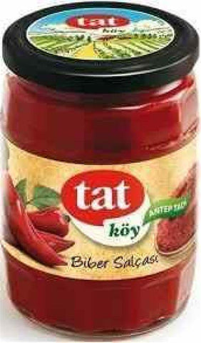 Tat - Village Style Mild Pepper Paste / Koy Biber Salcasi (Tatli)